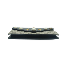Load image into Gallery viewer, GUCCI Peony Canvas Shoulder Bag Bicolor
