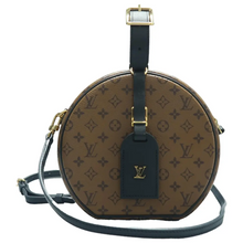 Load image into Gallery viewer, Louis Vuitton Petite Boite Chapeau Monogram Canvas Shoulder Bag Brown
