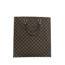 Load image into Gallery viewer, Louis Vuitton Plat Monogram Canvas Tote Bag Brown
