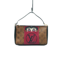 Load image into Gallery viewer, LOUIS VUITTON Pochette Accessoire Monogram Canvas Tote Bag Brown
