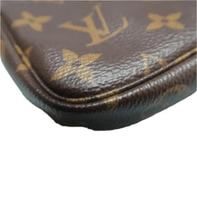 Load image into Gallery viewer, LOUIS VUITTON Pochette Accessorie Monogram Canvas Tote Bag Brown
