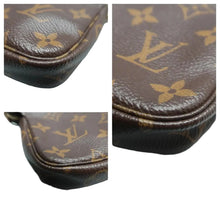 Load image into Gallery viewer, LOUIS VUITTON Pochette Accessorie Monogram Canvas Tote Bag Brown
