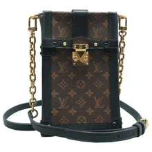 Load image into Gallery viewer, Louis Vuitton Pochette Trunk Verticale Monogram Shoulder Bag Brown
