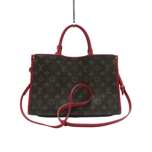 Load image into Gallery viewer, Louis Vuitton Popincourt Monogram Canvas Satchel Bag Bicolor
