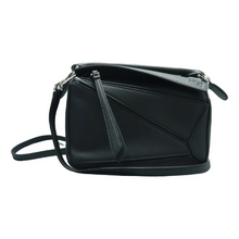 Load image into Gallery viewer, Loewe Puzzle Leather Satchel Bag Black
