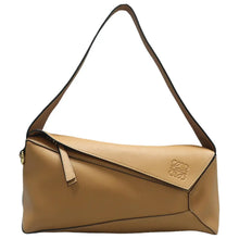 Load image into Gallery viewer, Loewe Puzzle Leather Shoulder Bag Brown
