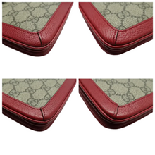 Load image into Gallery viewer, GUCCI Queen Margaret Canvas Shoulder Bag Brown
