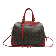 Load image into Gallery viewer, Louis Vuitton Retiro Monogram Canvas Satchel Bag Brown

