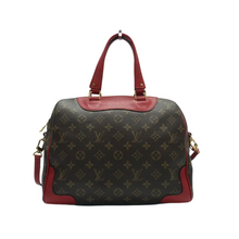 Load image into Gallery viewer, Louis Vuitton Retiro Monogram Canvas Satchel Bag Brown
