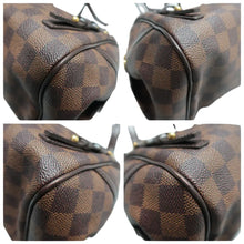 Load image into Gallery viewer, Louis Vuitton Rivington Damier Ebene Canvas Shoulder Bag Brown
