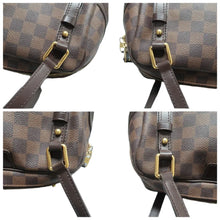 Load image into Gallery viewer, Louis Vuitton Rivington Damier Ebene Canvas Shoulder Bag Brown
