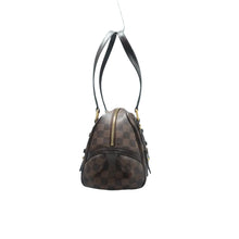 Load image into Gallery viewer, Louis Vuitton Rivington Damier Ebene Canvas Shoulder Bag Brown
