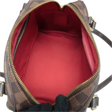 Load image into Gallery viewer, Louis Vuitton Rivington Damier Ebene Canvas Shoulder Bag Brown
