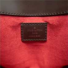 Load image into Gallery viewer, Louis Vuitton Rivoli  Damier Ebene Canvas Satchel Bag Brown
