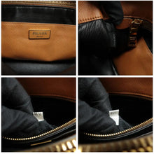 Load image into Gallery viewer, Prada  Galleria Double-Zip Medium Saffiano Leather Tote Bag Brown
