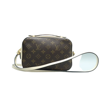 Load image into Gallery viewer, Louis Vuitton Saintonge Monogram Canvas Satchel Bag Brown

