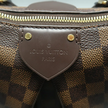 Load image into Gallery viewer, Louis Vuitton Siena Damier Ebene Canvas Satchel Bag Brown
