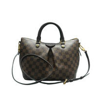 Load image into Gallery viewer, Louis Vuitton Siena Damier Ebene Canvas Satchel Bag Brown
