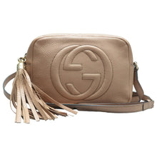 Load image into Gallery viewer, Gucci Soho Leather Crossbody Bag Beige
