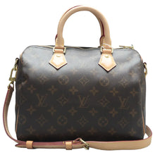 Load image into Gallery viewer, Louis Vuitton Speedy 25 Bandouliere Monogram Canvas Satchel Bag Brown
