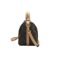 Load image into Gallery viewer, Louis Vuitton Speedy 25 Bandouliere Monogram Canvas Satchel Bag Brown
