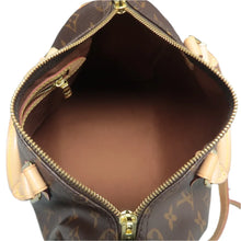 Load image into Gallery viewer, Louis Vuitton Speedy 25 Bandouliere Monogram Canvas Satchel Bag Brown
