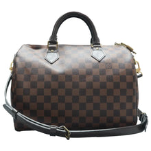 Load image into Gallery viewer, Louis Vuitton Speedy 30 Bandouliere Damier Ebene Shoulder Bag Brown
