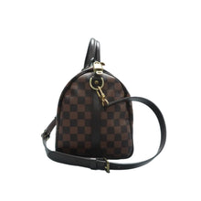 Load image into Gallery viewer, Louis Vuitton Speedy 30 Bandouliere Damier Ebene Shoulder Bag Brown
