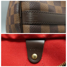 Load image into Gallery viewer, Louis Vuitton Speedy Bandouliere 30 Damier Ebene Canvas Satchel Brown
