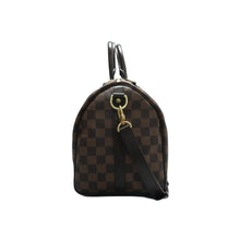 Load image into Gallery viewer, Louis Vuitton Speedy Bandouliere 30 Damier Ebene Canvas Satchel Brown
