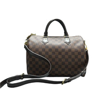 Load image into Gallery viewer, Louis Vuitton Speedy Bandouliere 30 Damier Ebene Canvas Satchel Brown
