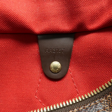 Load image into Gallery viewer, Louis Vuitton Speedy Bandouliere 30 Damier Ebene Canvas Satchel Bag Brown
