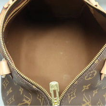 Load image into Gallery viewer, Louis Vuitton Speedy Bandouliere 30 Monogram Canvas Satchel Bag Brown
