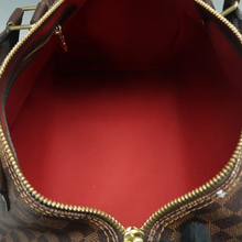 Load image into Gallery viewer, Louis Vuitton Speedy Bandouliere 30 Damier Ebene Canvas Satchel Bag Brown
