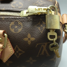 Load image into Gallery viewer, Louis Vuitton Speedy Bandouliere 30 Monogram Canvas Satchel Bag Brown
