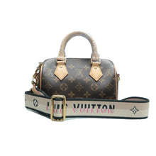 Load image into Gallery viewer, LOUIS VUITTON Speedy Bandouliere 20 Monogram Canvas Satchel Bag Brown
