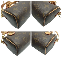 Load image into Gallery viewer, Louis Vuitton Speedy Bandouliere Nano Monogram Canvas Satchel Bag Brown
