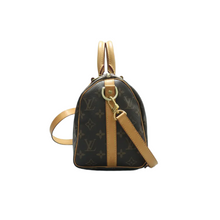 Load image into Gallery viewer, Louis Vuitton Speedy Bandouliere 25 Monogram Canvas Satchel Bag Brown
