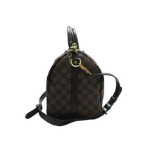 Load image into Gallery viewer, Louis Vuitton Speedy Bandouliere 30 Damier Ebene Canvas Satchel Bag Brown

