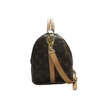 Load image into Gallery viewer, Louis Vuitton Speedy Bandouliere 30 Monogram Canvas Satchel Bag Brown
