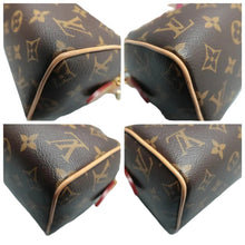 Load image into Gallery viewer, LOUIS VUITTON Speedy Bandouliere 20 Monogram Canvas Satchel Bag Brown
