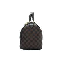 Load image into Gallery viewer, LOUIS VUITTON Speedy 30 Damier Ebene Canvas Tote Bag Brown
