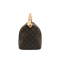 Load image into Gallery viewer, LOUIS VUITTON Speedy 30 Monogram Canvas Tote Bag Brown
