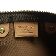 Load image into Gallery viewer, Louis Vuitton Speedy Nano Monogram Canvas Satchel Bag Brown
