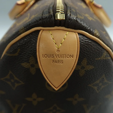 Load image into Gallery viewer, Louis Vuitton Speedy 35 Monogram Canvas Tote Bag Brown
