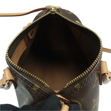 Load image into Gallery viewer, Louis Vuitton Speedy Nano Monogram Canvas Satchel Bag Brown
