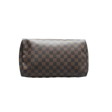 Load image into Gallery viewer, LOUIS VUITTON Speedy 30 Damier Ebene Canvas Tote Bag Brown
