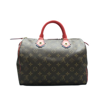 Load image into Gallery viewer, Louis Vuitton Speedy 30 Monogram Canvas Tote Bag Brown
