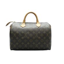 Load image into Gallery viewer, Louis Vuitton Speedy 30 Monogram Canvas Tote Bag Brown
