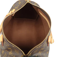 Load image into Gallery viewer, LOUIS VUITTON Speedy 30 Monogram Canvas Tote Bag Brown
